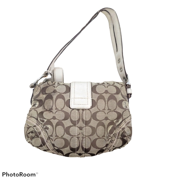 Coach Vintage Signature C Soho Cream Mini Bag - Picture 11 of 11